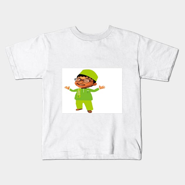 moslem kidz Kids T-Shirt by zain22